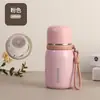 Nueva Taza de Bolsillo Portátil Taza de Viaje de Acero Inoxidable con Correa, Taza Térmica Sencilla para Hombres, Mujeres, Niños y Estudiantes