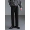 Pantalones de Traje Dipper de Alta Calidad Estilo Coreano Sueltos de Pierna Ancha Pantalones Casuales para Hombre Marca de Moda Superiores Pantalones de Traje de Pierna Recta