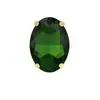 Broca de garra de cristal oval em forma de ovo de cristal de vidro furadeira costurada à mão material para acessórios de vestido de noiva acessórios de cabelo