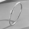 Pulsera de acero de titanio cabello de bebé estrella hombrecito pulsera de cintura niñas alto sentido moda europea y americana llena de diamantes no se desvanece pulsera