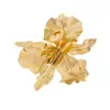 Broche de Flor Grande Irregular de Diseño de Nicho Más Vendido Transfronterizo, Femenino y de Alta Gama, Adecuado para Banquetes