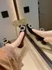 Versão Couro de Ovelha 2026 Novo Estilo Veludo de Alta Qualidade Bico Quadrado Strass Fivela Quadrada Boca Rasa Sapatos de Salto Bloco Único para Mulheres Sapatos de Festa