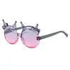 Gafas de Sol Transparentes Súper Lindas Kuromi Protección Solar Estilo Nuevo Moda Infantil para Niños y Niñas Gafas de Sol con Lazo para Bebé