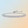 Pulsera Tenis Sencilla de Plata 925 Más Vendida en Amazon para Mujer, Pulsera de Moissanita de Alta Calidad Lujo Ligero Europea y Americana