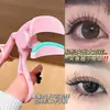 Pinça para Cílios Jiujiu Diary de Ângulo Amplo Infinito Curvatura Natural Cílios Definidos Fixação de Longa Duração Pinça para Cílios Girassol