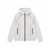 Outono 2026 Novo Moletom Esportivo Masculino Retrô Americano Linha Hassle Cardigan com Capuz Solto Moletom Roupa Externa de Casal