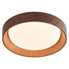 Luz de Pasillo, Luz de Corredor, Luz de Techo Simple y Moderna para Recibidor, Color Madera Natural, Luz para Balcón de Vestíbulo L263