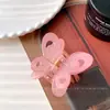 Pinza para el cabello Duowei Accessories de Aleación de Acetato Estilo Coreano, Pasador Extra Grande para la Parte Trasera de la Cabeza, Accesorio para el Cabello Simple y Elegante