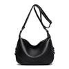 DENK cross-border bolsa feminina de couro atacado 2024 nova moda casual bolsa de ombro mensageiro camada superior bolsa de couro bolinho