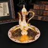 Juego de Vino Estilo Europeo con Margaritas para Uso Doméstico, Vasos Creativos para Licor de Media Onza, Empaque de Caja de Regalo para Bodas, Adornos Decorativos