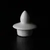 Olla para Salsa de Cerámica Blanco Puro, Olla para Vinagre, Olla para Aceite, Tarro Creativo para Chile de Hotel Restaurante, Olla para Salsa de Soya, Botella para Condimentos, Tarro para Condimentos, Botella para Aceite