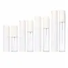 Frasco spray borrifador fino transparente de PET 20/30/40/50ml tamanho de viagem portátil frasco spray cosmético hidratante
