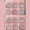 12/24 piezas de cientos de tipos de inventario de arte de uñas rico arte de uñas aleatorio uñas postizas acabadas usar arte de uñas al por mayor