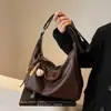 Bolso tote de alta gama para mujer de comercio exterior transfronterizo, nuevo bolso de hombro versátil de gran capacidad estilo vintage para el día a día, bolso cruzado de nicho