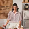 2026 Novo Estilo de Verão Camisas Casuais Masculinas da Moda de Manga Curta, Camisas com Recortes Modernas e Versáteis para Homens, Praia, Havaí
