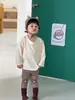 Ropa de Otoño para Niños Estilo Coreano Ropa Infantil 2026 Nueva Ropa para Niños Estilo Otoño Conjunto de Camiseta y Pantalones de Rayas para Niños