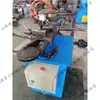 Máquina selladora de extremos de tubos de hierro para muebles de baño, máquina selladora automática de tubos de acero metálicos, máquina hilandera hidráulica eléctrica para tubos de acero.
