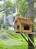 Gaiola Pista de Corrida para Esquilos, Casa de Madeira em Área Cênica, Área de Exposição para Animais Pequenos, Playground Berçário para Pets, Gaiola de Ferro de Aço Inoxidável à Prova de Ferrugem
