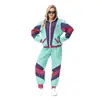 Disfraces de Halloween Europeos y Americanos Retro Disco Disfraces de Actuación Escénica Disfraces de Baile de Halloween Conjunto de Ropa de Baile