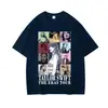Verano nuevo comercio exterior mujer taylorswift Taylor Camiseta algodón Europeo y Americano transfronterizo molde Camiseta manga corta mujer