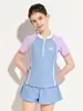 Traje de baño de verano nuevo 2025 para niños Niñas Niños medianos y grandes Falda Dividida 8-12 Años Niñas Estudiantes Personalizable