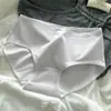 Ropa interior para mujer estilo ins, lazo dulce, tiro medio, ajustada a la cadera, suave y transpirable, bragas tipo triángulo, entrepierna de algodón puro 10A antibacteriana