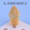 Colgante Llavero Dibujos Animados Crema Pegamento Accesorios Carcasa Teléfono Móvil Accesorios Resina Dibujos Animados Tridimensionales Comida Juego Cono Helado