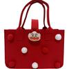 Bolsa de fieltro de dibujos animados, Bolsa de mano para regalo, Bolsa de compras para banquete de primer cumpleaños, Dulces, Regalo, Personalizable con logo, Moderna y versátil