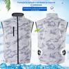 Ventilador de resfriamento de verão para roupas Ar condicionado de refrigeração colete para roupas oficina masculina e feminina roupas de trabalho soldagem roupas atacado