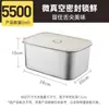 Caixa de Conservação de Aço Inoxidável 304 de Grau Alimentício Japonesa, Marmita Congelável para Micro-ondas, Caixa Bento para Frutas