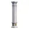 Cerámica Expandida Pared Exterior de Casa Columna Romana Líneas Decorativas Esquina de Columna de Vestíbulo Eps Envoltura Estilo Chino