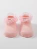 Nuevos Calcetines de Encaje Transpirables para Niños y Niñas de Primavera, Verano y Otoño, Calcetines de Princesa para Ballet, Calcetines Tipo Barco de Color Puro Populares en Amazon
