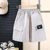 Pantalones para niños verano nuevos pantalones casuales 2025 peto para niños pantalones holgados pantalones delgados venta al por mayor
