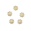 8X8Mm 0.1g Multicor Retrô DIY Acessórios para Joias Geométricos Simples Flor Tori