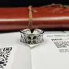 Nuevo al por mayor Nuevo anillo de plata tailandesa con personalidad joyería de plata S925 joyería de plata personalidad apertura parejas