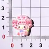 Serie Rosa de Dibujos Animados Hello Kitty My Melody Colgante para Llavero DIY Cadena para Teléfono Pegatina para Refrigerador Accesorios de Resina