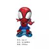 Cartoon Standing Base Balão de filme de alumínio inflável Animação de filme Lingna Spider-Man Treasure Atmosphere Birthday Festival Decoration