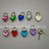 Especialmente Diseñado para en Stock, Moderno, Versátil, Exquisito y Hermoso Candado en Forma de Corazón de Diamante de Colores, Candado de los Deseos, Candado de Amor