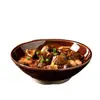 Cuenco para hot pot, cuenco para cerdo estofado con col encurtida, cuenco tradicional de barro, cuenco para vino, cuenco rústico estilo antiguo, vajilla de cerámica rústica, cuenco de cerámica gruesa