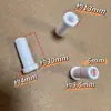Maquinaria Textil Piezas Tubo Cerámico de Óxido de Aluminio Tubo Cerámico de un Solo Lado Tubo Cerámico Tubo Guía de Hilo Ojo Cerámico