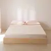 Sábana Bajera de Algodón de Fibra Larga de Xinjiang, Pieza Única, Algodón Puro, Todo Algodón Satén, Cubre Cama, Protector de Colchón, Funda de Ropa de Cama