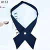 Gravata Estilo College Feminina Alunos Nó de Bacharel Sem Nós JK Gravata Raiz de Pena Gigante Roupa Foto de Formatura Gola Flor Laço de Uniforme Escolar