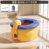 Inodoro plegable para exteriores para niños, urinario portátil para montar en el automóvil, inodoro de viaje para bebés, hombres y mujeres.