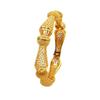 Pulsera Transfronteriza Chapada en Oro de 24K de Dubái Joyería de Boda para Novia India Pulsera de Oro Pulsera para Mujer de Oriente Medio Venta al por Mayor