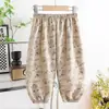 2025 Nuevos Pantalones de Verano Estilo Coreano Anti-Mosquitos para Niños y Niñas Bebé Casual de Nueve Puntos Transpirables Pantalones Deportivos Pantalones de Niños