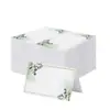Cartão de Mesa Verde Abeto Placa de Mesa Qiuyu Montanha Grão de Madeira Ciano Casamento Hotel B&B Adequado para Pronto para Uso de Alta Aparência e Versátil