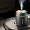 Mini Umidificador de Ar Aurora USB Transfronteiriço Pequeno Grande Volume de Névoa Carro Escritório Desktop Casa Luz Noturna Colorida Aromaterapia
