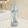 Vaso para enjuague bucal Vaso para cepillo de dientes Vaso transparente para lavado Vaso para pareja Estudiante Vaso para dientes Hogar Hotel Plástico de lujo ligero Anticaída Tanque para dientes