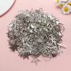 Transfronterizo Nuevo Xizang Estrella de Plata Luna Sol Estrella de Cuatro Puntas Aleación Aleatoria Joyería Accesorios Colgante para Bolso de Collar DIY