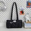 Nova Bolsa de Ombro Cor de Doce Estilo Japonês para Mulheres 2025 Nova Bolsa de Tecido para Ombro Outono e Inverno Bolsa de Mão Boston Retrô
